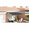 vidaXL Auvent r&eacute;tractable anthracite 3x2,5 m tissu et aluminium