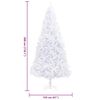 vidaXL Sapin de No&euml;l artificiel 300 cm Blanc