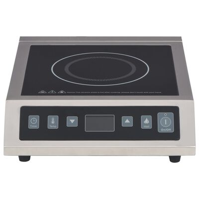 vidaXL Table de cuisson à induction électrique et écran tactile 3500 W