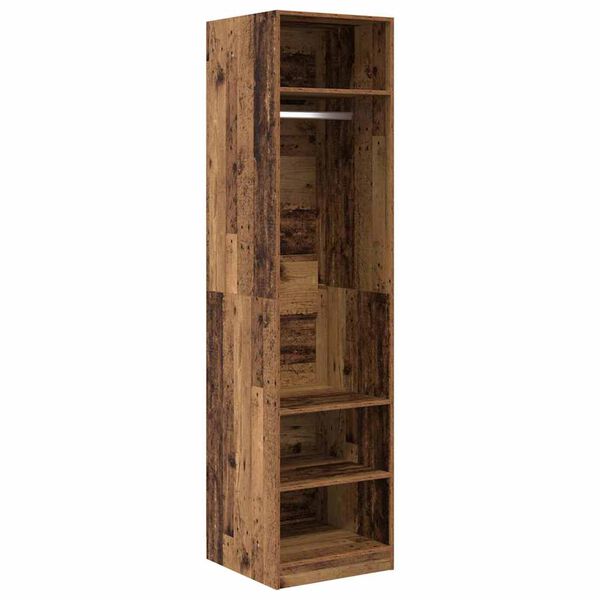 vidaXL Armoire Bois ancien 50 x 50 x 200 cm Bois d'ing&eacute;nierie