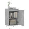 vidaXL Buffet gris b&eacute;ton 40x35x70 cm bois d'ing&eacute;nierie