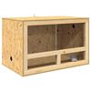 vidaXL Terrarium Marron 80 x 50 x 50 cm OSB