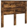 vidaXL T&ecirc;te de lit Ch&ecirc;ne fum&eacute; 120 cm Bois d'ing&eacute;nierie