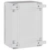 vidaXL Cabinet de Contrôle Gris 18 x 13 x 24 cm Plastic ABS