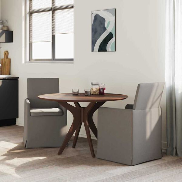 vidaXL Chaises de salle à manger 2 pcs Gris clair 57 x 67 x 95 cm Lin