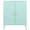 vidaXL Armoire de rangement Vert menthe 80x35x101,5 cm Acier