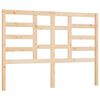 vidaXL T&ecirc;te de lit 156x4x104 cm Bois massif de pin