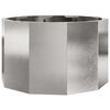 vidaXL Jardini&egrave;re Argent 60 x 60 x 35 cm Acier inoxydable