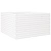 vidaXL Jardini&egrave;re blanc 80x80x46 cm bois de pin massif