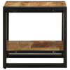 vidaXL Table basse Marron 40 x 40 x 38 cm Bois de mangue massif
