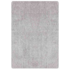 vidaXL Tapis Shaggy Anti-d&eacute;rapant Gris 240 x 340 cm PP