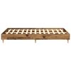 vidaXL Cadre de lit sans matelas vieux bois 140x190 cm bois ing&eacute;nierie