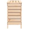 vidaXL Repose-pied de jardin 62x31,5x52 cm bois de pin massif