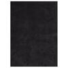 vidaXL Tapis HUARTE &agrave; poils courts doux et lavable noir 200x280 cm