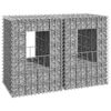 vidaXL Poteaux &agrave; panier de gabion 2 pcs 40x40x60 cm Fer