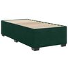 vidaXL Cadre de lit sans matelas vert fonc&eacute; 90x190 cm velours
