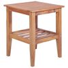 vidaXL Table basse 40x40x50 cm Carr&eacute;e Teck solide