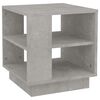 vidaXL Table basse gris b&eacute;ton 40x40x43 cm bois d'ing&eacute;nierie