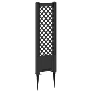 vidaXL Trellis avec pique PP Anthracite