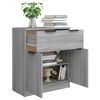 vidaXL Buffet Sonoma gris 60x30x70 cm Bois d'ingénierie