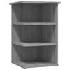 vidaXL Armoire lat&eacute;rale Sonoma gris 35x35x55 cm Bois d'ing&eacute;nierie