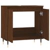 vidaXL Armoire de bain chêne marron 58x33x60 cm bois d'ingénierie