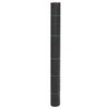 vidaXL Membrane anti-mauvaises herbes noir 1x50 m PP