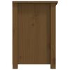 vidaXL Meuble TV Marron miel 79x35x52 cm Bois de pin massif