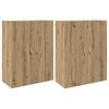 vidaXL Armoire Murale 2 pc Ch&ecirc;ne artisanal 69,5 x 34 x 90 cm