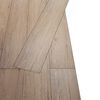 vidaXL Planches de plancher PVC autoadhésif 2,51 m² 2 mm Marron chêne