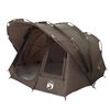 vidaXL Tente de pêche 5 personnes marron imperméable