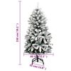 vidaXL Sapin de No&euml;l artificiel articul&eacute; 150 LED et boules 150 cm