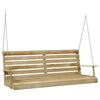vidaXL Balancelle Bois de pin impr&eacute;gn&eacute; 155x65x60 cm