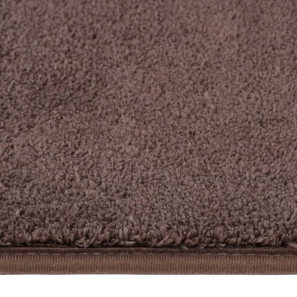vidaXL Tapis peluche Taupe 270x180 cm