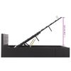vidaXL Cadre de lit avec rangement hydraulique Similicuir 160x200 cm