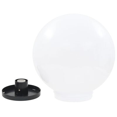 vidaXL Lampe à LED sous forme de boule 2 pcs Sphérique 40 cm PMMA
