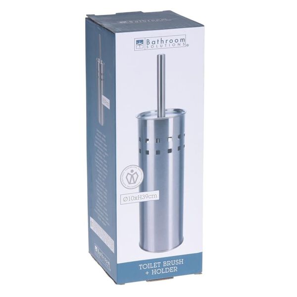 Excellent Houseware Brosse de toilette avec porte-brosse de toilette