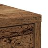 vidaXL Buffet avec tiroirs et portes vieux bois 70,5x34x74,5 cm