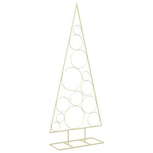vidaXL Sapin de No&euml;l en m&eacute;tal avec support circulaire KUOPIO 150 cm