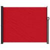 vidaXL Auvent lat&eacute;ral r&eacute;tractable rouge 160x500 cm