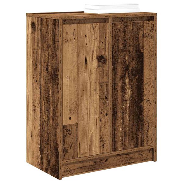 vidaXL Armoire &agrave; chaussures vieux bois 57x34x76 cm bois d'ing&eacute;nierie