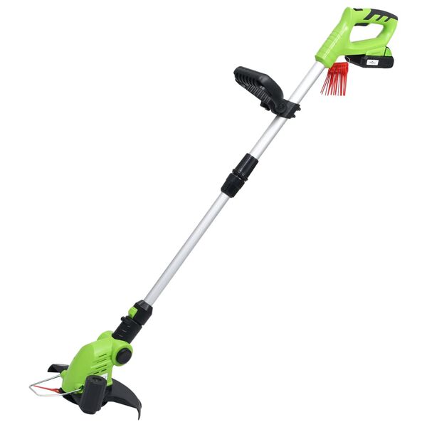 vidaXL Coupe-herbe sans fil avec bloc-piles 20V 1500 mAh Li-ion