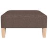 vidaXL Repose-pied Taupe 78x56x32 cm Tissu