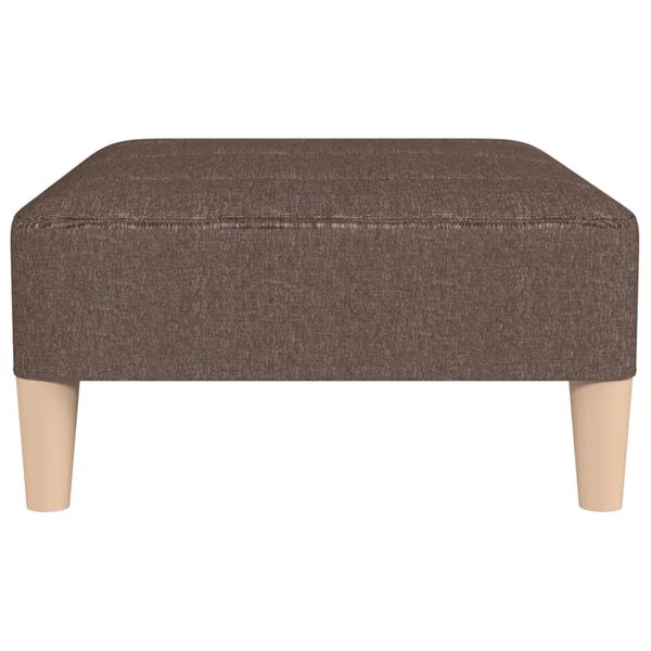 vidaXL Repose-pied Taupe 78x56x32 cm Tissu