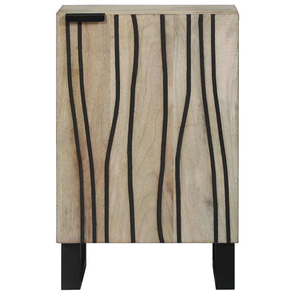 vidaXL Meuble de Lavabo de Salle de Bain Blanc 38 x 33,5 x 58 cm