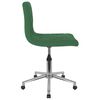 vidaXL Chaises pivotantes &agrave; manger lot de 2 Vert fonc&eacute; Velours
