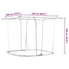 vidaXL Moustiquaire suspendue 156 maille blanc 220x180x180 cm