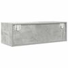 vidaXL Meubles TV 2 pcs gris b&eacute;ton 80x31x25,5 cm bois d'ing&eacute;nierie