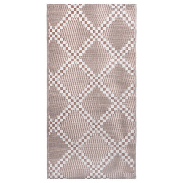 vidaXL Tapis d'extérieur ARAKIL marron 160x230 cm PP