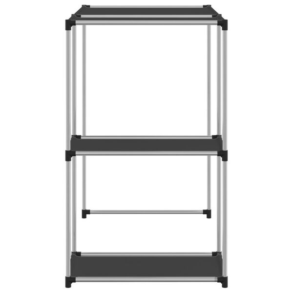 vidaXL Support de rangement sur la machine à laver Noir 87x55x90,5 cm